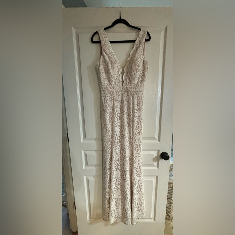 David’s Bridal wedding dress